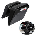 5" Extended Saddlebag+Speaker Lids For Harley Touring Electra Street Glide 93-13