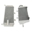 L/R Silver Radiator Cooler Cooling Fit For Honda CRF450X 2005-2017