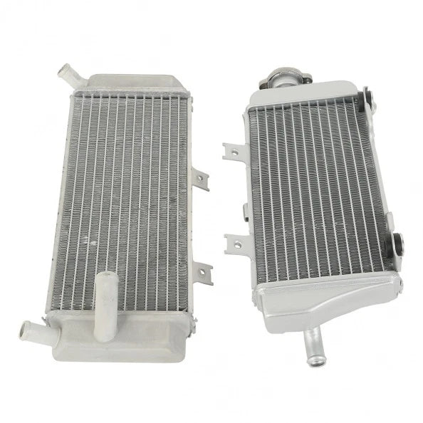 L/R Silver Radiator Cooler Cooling Fit For Honda CRF450X 2005-2017