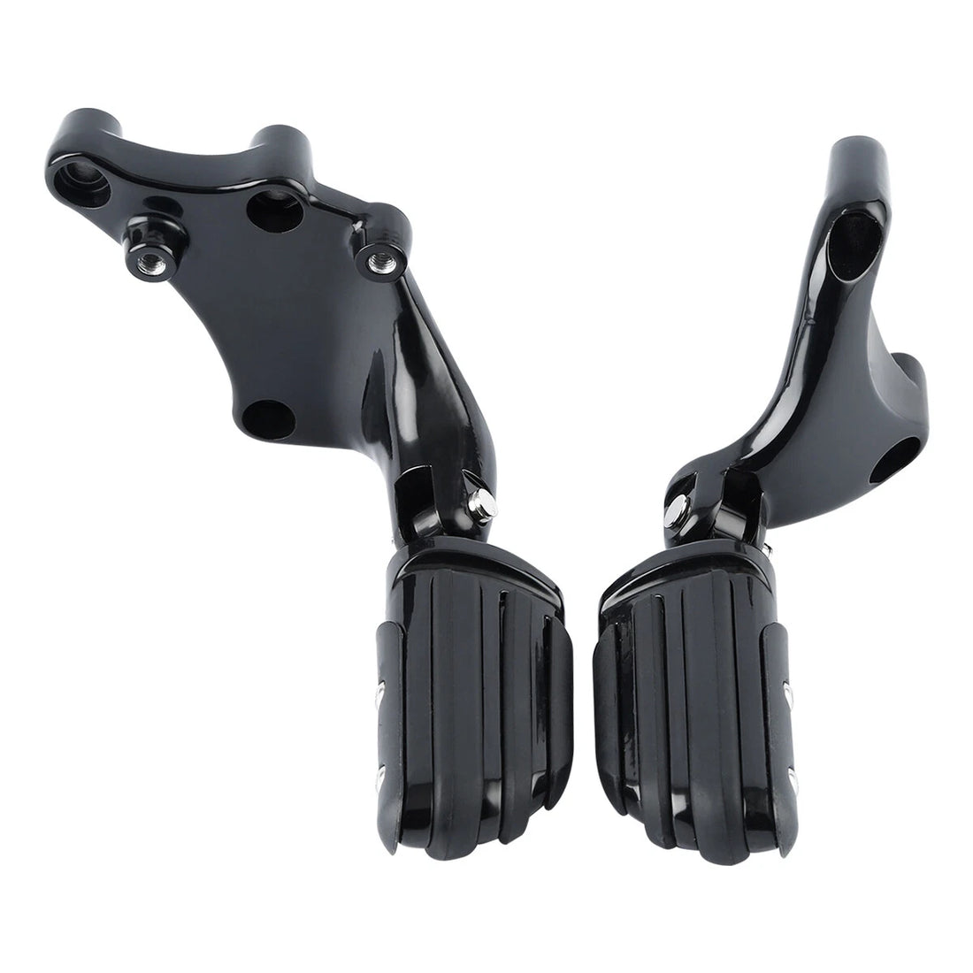 Black Passenger Foot Peg Pedal Mount Fit For Harley Sportster 883 1200 2014-2022
