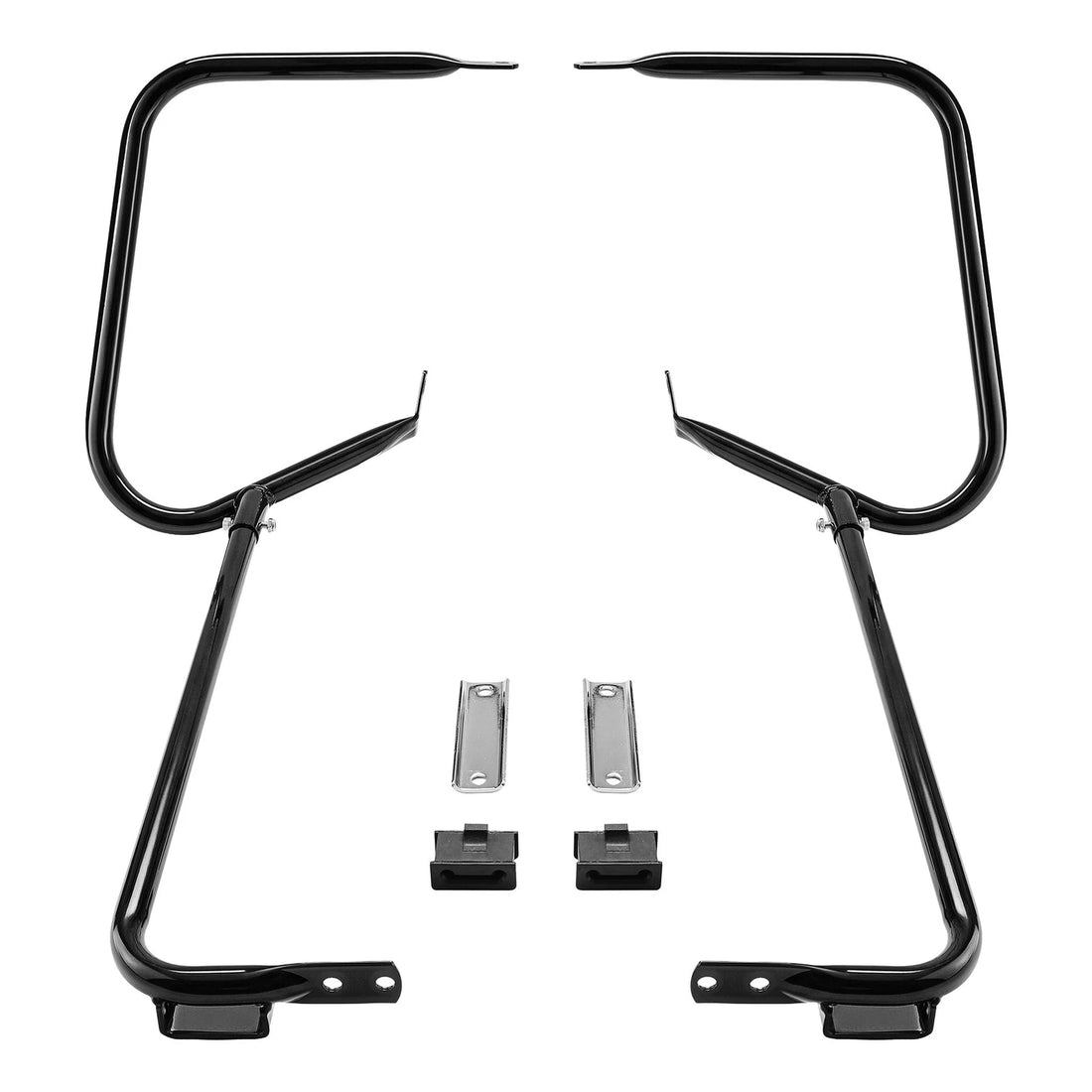 Saddlebags Guard Bar Bracket Fit For Harley Touring Road Street Glide 1997-2008