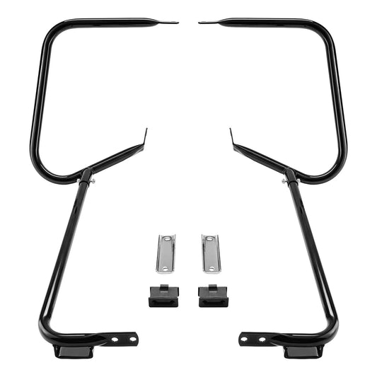 Saddlebags Guard Bar Bracket Fit For Harley Touring Road Street Glide 1997-2008