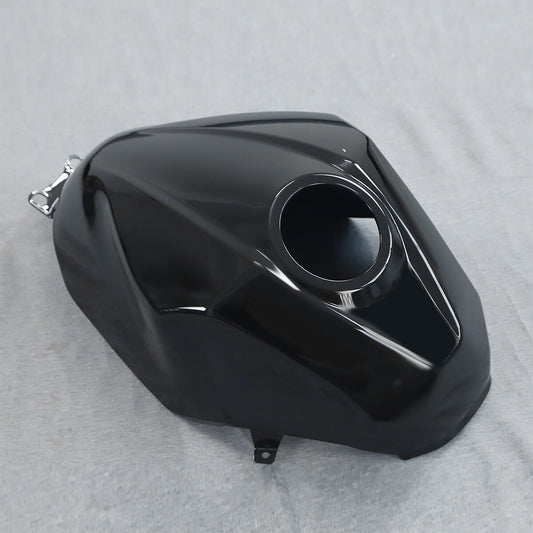 Glossy Black Gas Fuel Tank Cover Fairings For Kawasaki Ninja 500 2024 2025 ABS