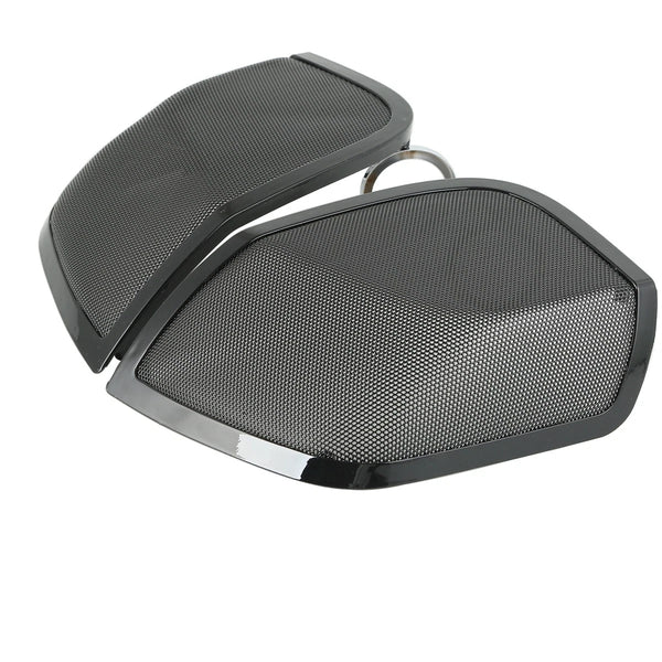 5"x7" Saddlebag Lid Speaker Grills Fit For Harley Touring Road King Glide 14-24