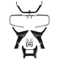 Chopped Engine Guard Fairings Chin Spoilers Fit For Harley Road Glide 2017-2024