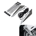 Chrome LED Fork Marker Lights Fit For Honda Goldwing GL1800 2018-2025