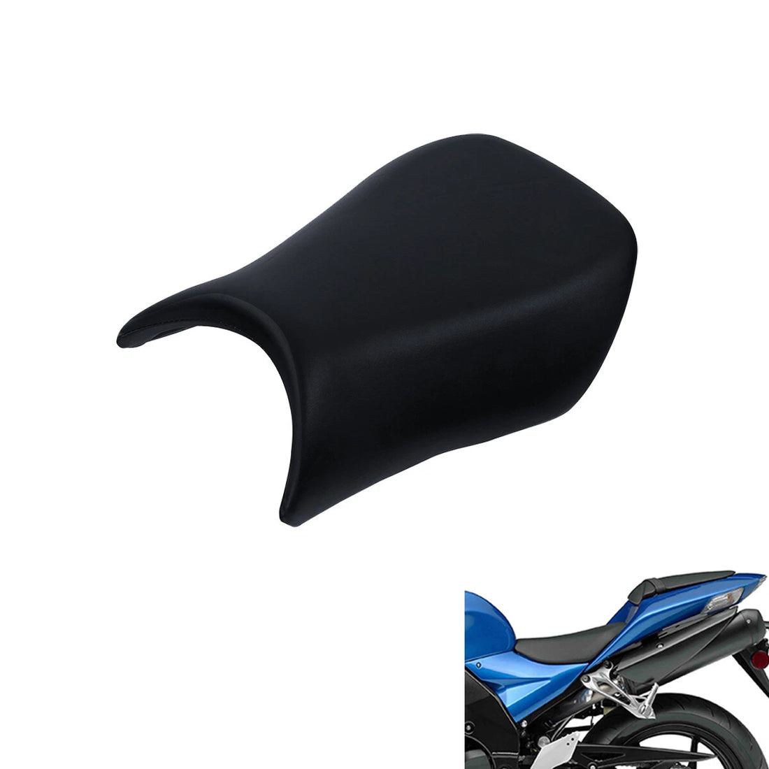 Front Driver Rider Seat Fit For Kawasaki Ninja ZX6R ZX600 ZX636 2005-2006 Black