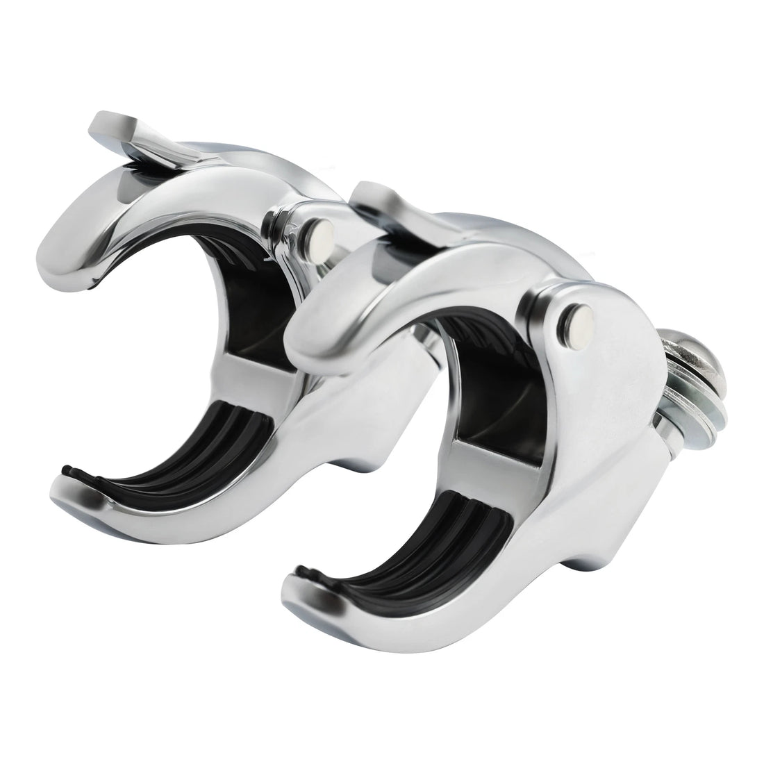 49mm Detachable Windshield Clamps Fit For Harley Street Bob Low Rider 2018-2025