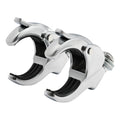 49mm Detachable Windshield Clamps Fit For Harley Street Bob Low Rider 2018-2025