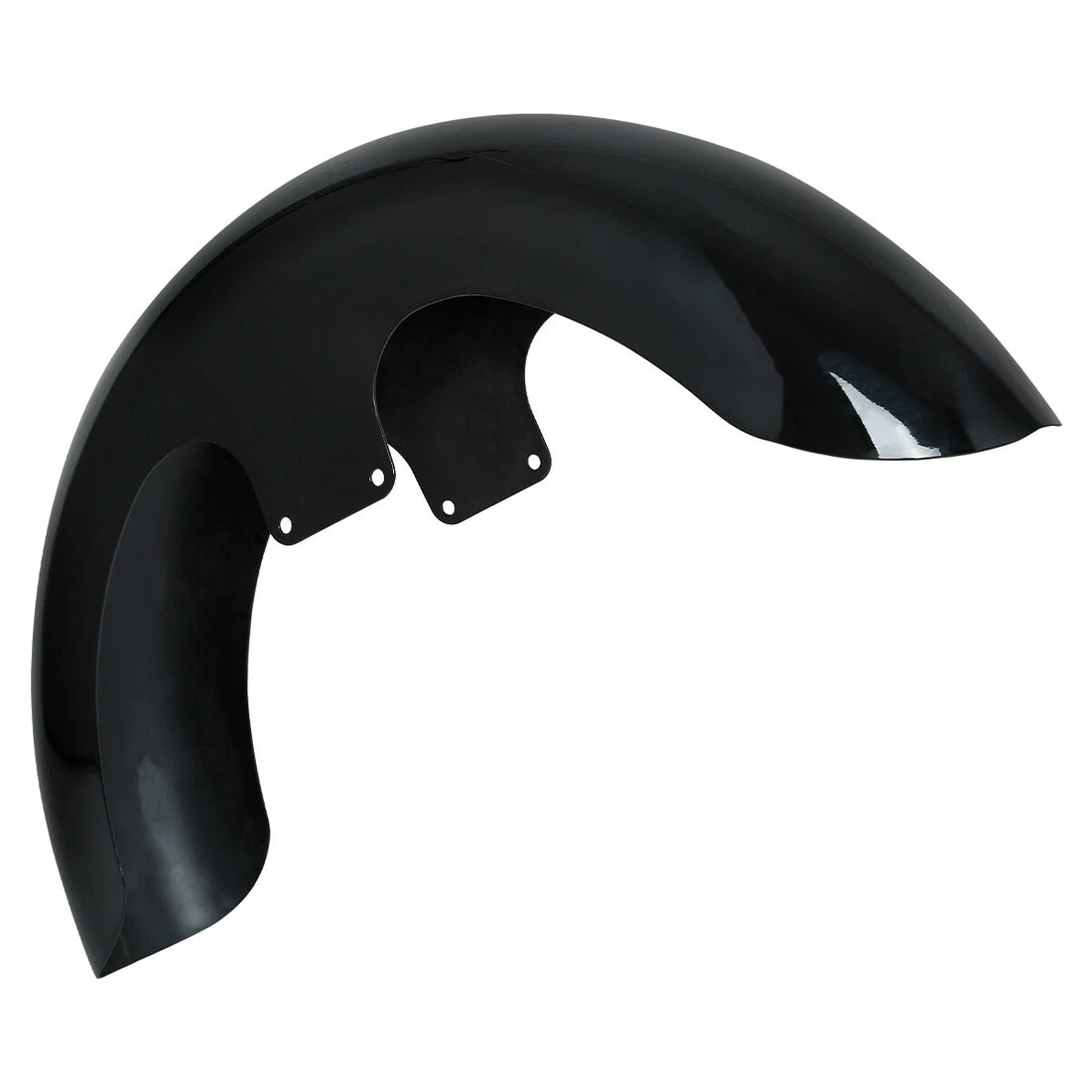 23" Wheel Wrap Black Front Fender For Harley Bagger Touring Electra Road Glide