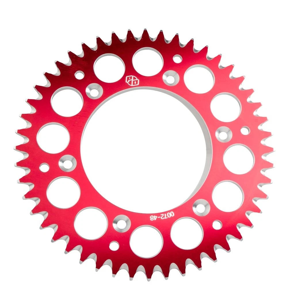 Primary Drive Rear Aluminum Sprocket 49 Tooth Red For Honda CRF250RX 2019-2023