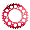 Primary Drive Rear Aluminum Sprocket 49 Tooth Red For Honda CRF250RX 2019-2023