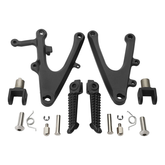 Front Driver Footrest Footpegs Pegs Bracket Fit For Yamaha Yzf R1 2004-2006 2005