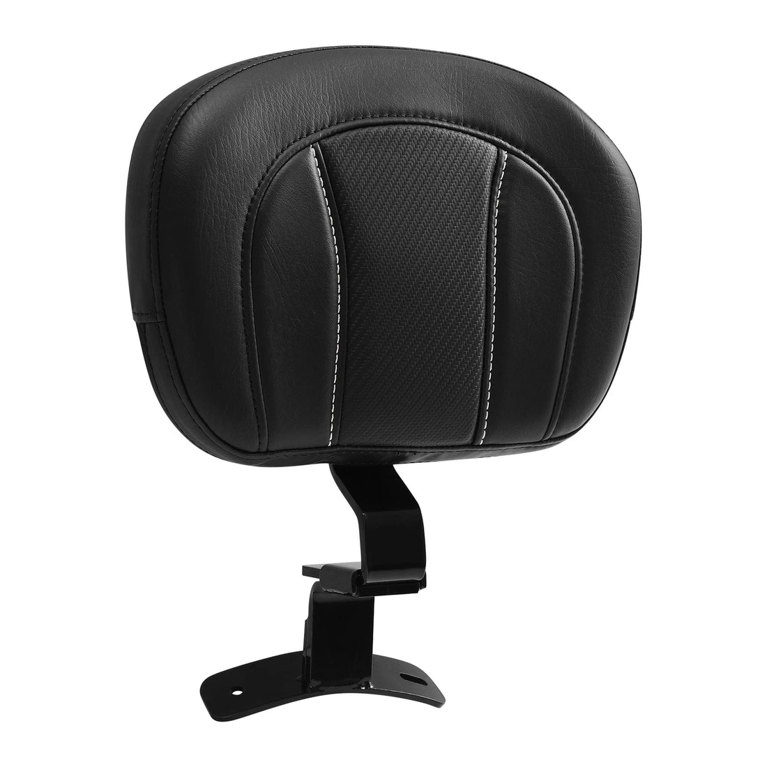 White Stitching Driver Backrest Fit For Harley Road Street Glide 2009-2023