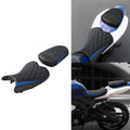 Black Blue Passenger & Driver Seat Fit For Suzuki GSXR600 GSXR750 2006-2007