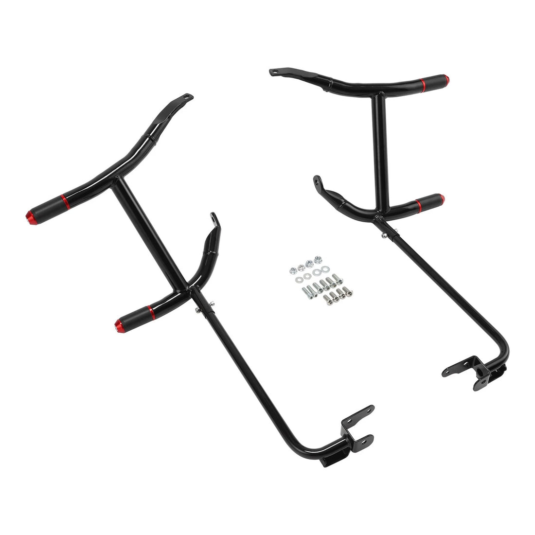 Saddlebags Guards Rails Crash Bar Fit For Harley Touring Road Street Glide 14-23