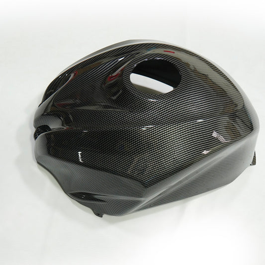 Black Carbon Fiber Fuel Gas Tank Cover Fairing Fit Suzuki GSXR1000 2009-2016 K9