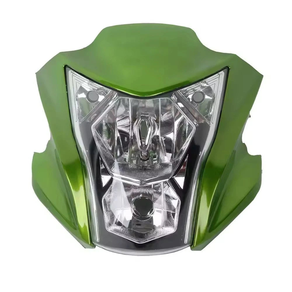 Headlight Assembly Headlamp Light Green Fit For Kawasaki ER-6N ER650 2012-2018
