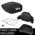 Matte King Trunk Pad Rack Fit For Harley Touring Street Road Glide FLHX 14-2026