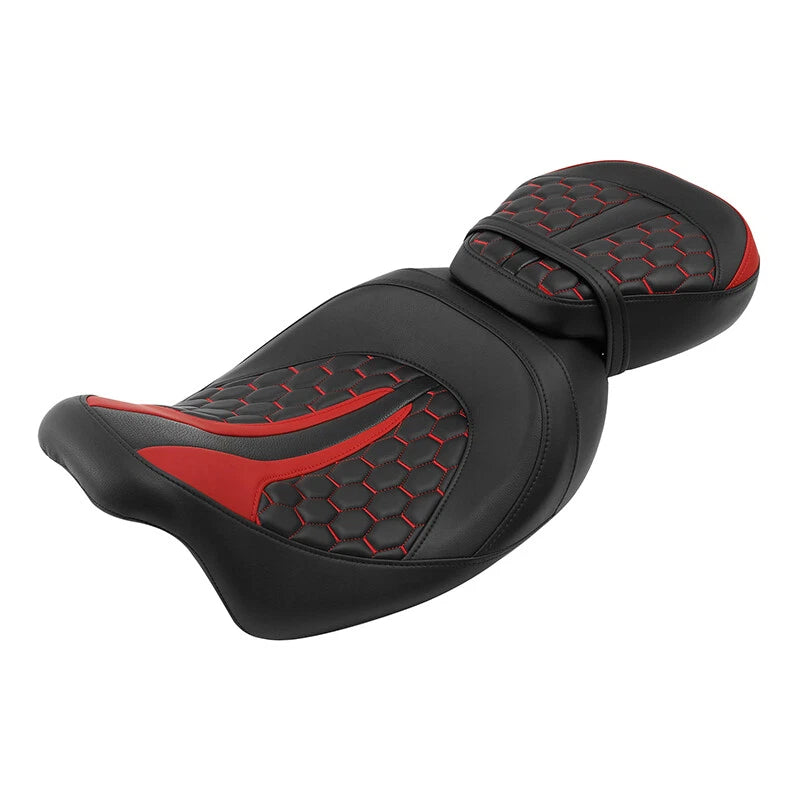 Driver Passenger Seat Low Profile Fit For Harley Touring Road King Glide 2009-23