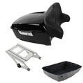 King Trunk Backrest Chrome Mount Fit For Harley Touring Road King Glide 14-2026