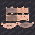 Metal Front Rear Brake Pads Fit For 2008-2010 2011 Yamaha T-MAX500 TMAX500 XP500