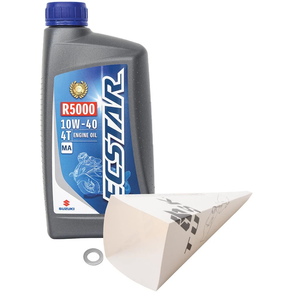 Tusk 156-011-0074 2Stroke Transmission Oil Change Kit Suzuki Ecstar R5000 10W-40
