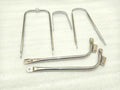 Fit For BSA A10 Road Rocket Chrome Front & Rear Mudguard Stays Kit 1956 Model #B
