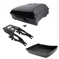 Black Chopped Trunk Mount Rack Fit For Indian Springfield Chieftain 2014-24