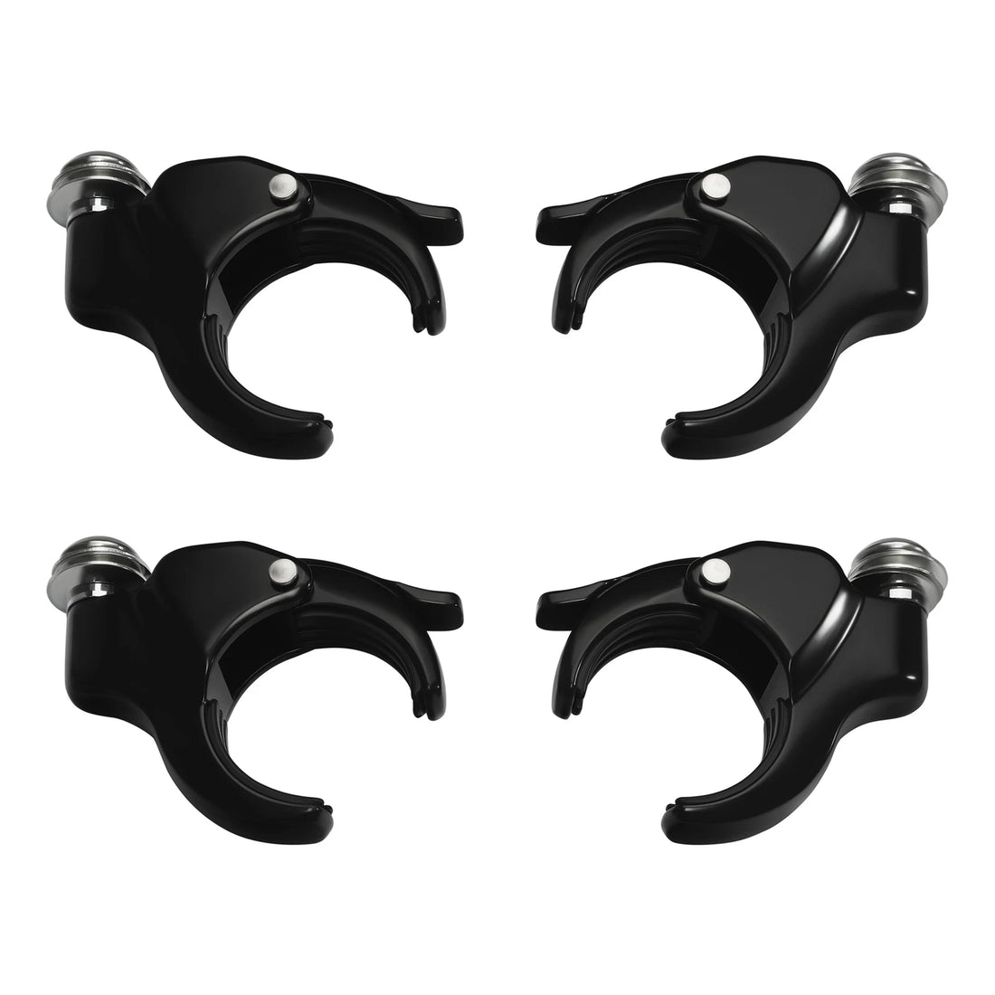 4PCS 49mm Windshield Clamps Fit For Harley Breakout Fxbrs Street Bob Fxbb 18-24