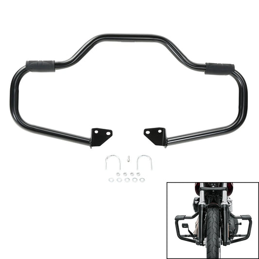 Engine Guard Highway Crash Bar Fit For Harley Street Fat Bob Super Glide 06-17