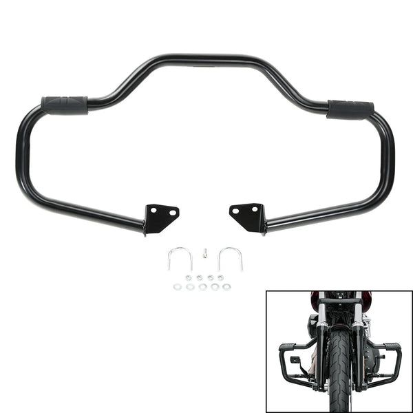 Engine Guard Highway Crash Bar Fit For Harley Street Fat Bob Super Glide 06-17