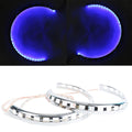 Brake Rotor Covers LED Ring Of Fire Blue Fit For Honda Goldwing 1800 2001-2017