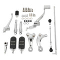 Forward Controls Foot Pegs Kit Fit For Harley Sportster Iron XL 883 1200 04-13