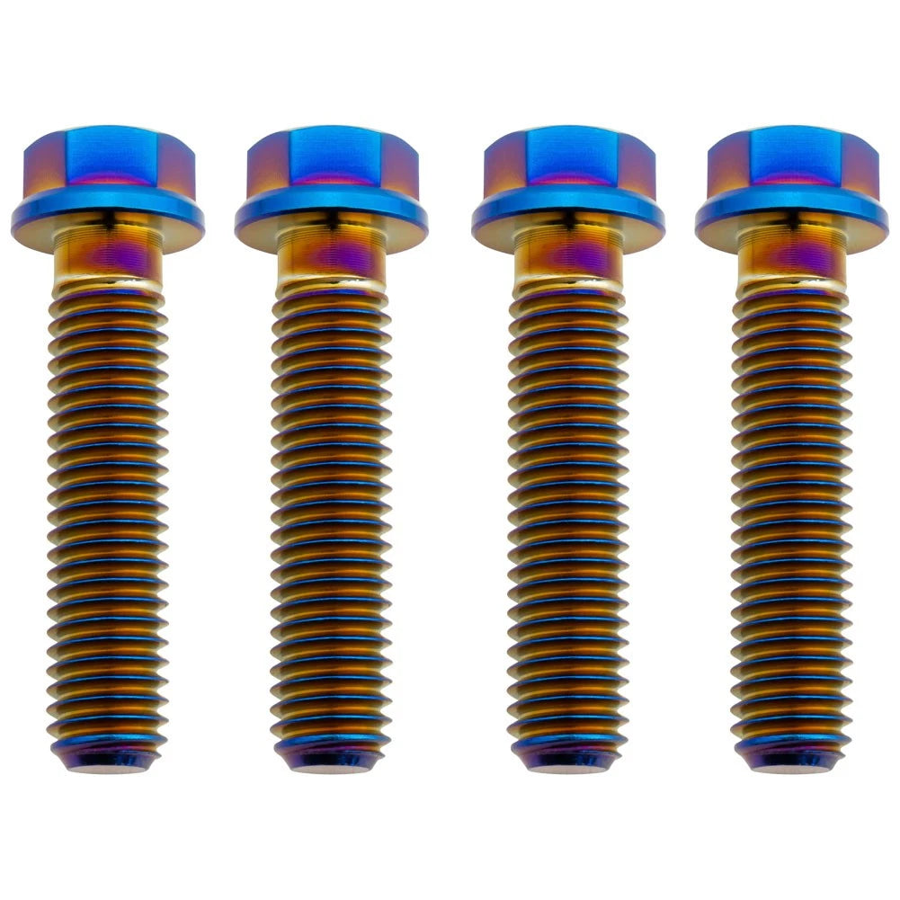 Tusk Titanium Axle Pinch Bolt Kit Burnt Blue 2156770002