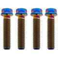 Tusk Titanium Axle Pinch Bolt Kit Burnt Blue 2156770002