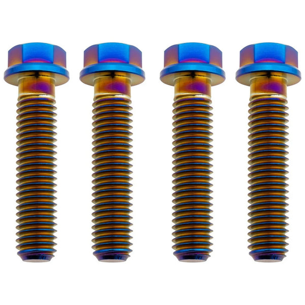 Tusk Titanium Axle Pinch Bolt Kit Burnt Blue 2156770002
