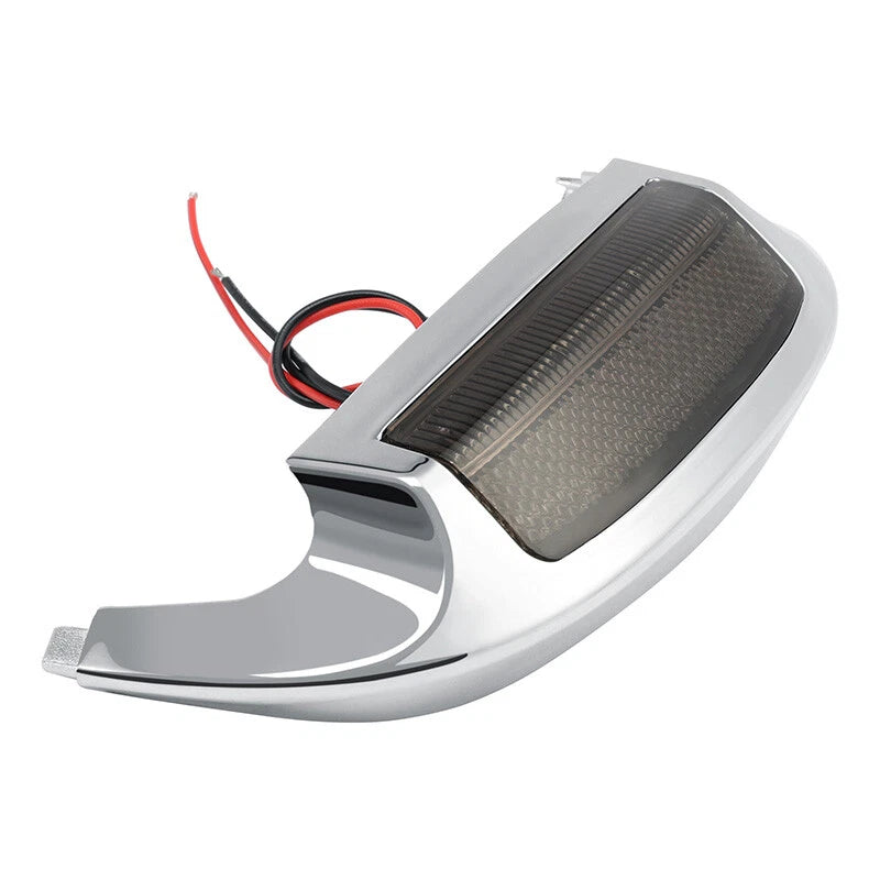 Chrome Front Fender Tip LED Lens Fit For Harley Ultra Limited Low 2014-2022 2021