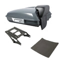 Razor Trunk Backrest Pad Mount Fit For Harley Road King 2014-2026 Gunship Gray