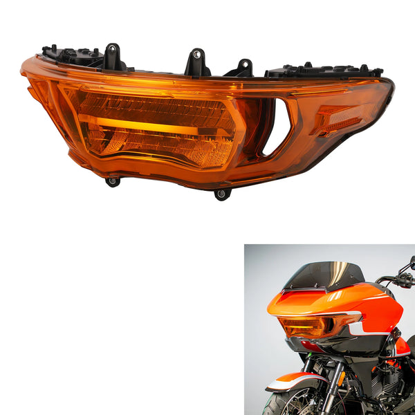 Fit For Harley Cvo Road Glide Fltrxse LED Headlight Assembly 2023-2026