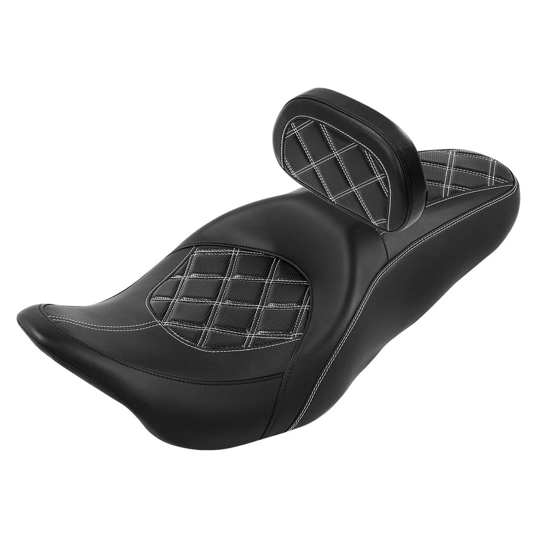 Driver Passenger Seat Rider Backrest Fit For Harley Road King Glide 2009-2023