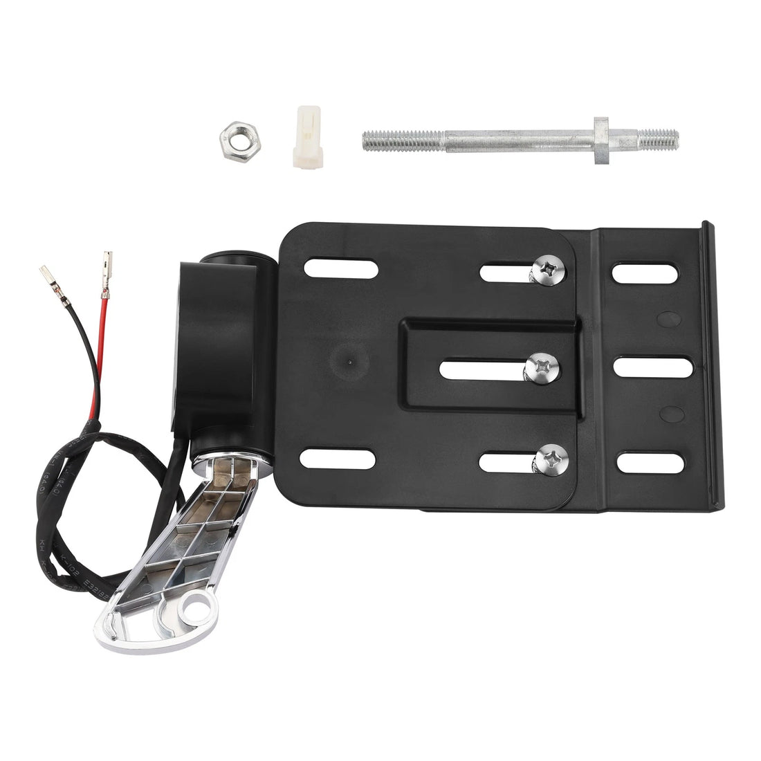 LED Light Side Mount License Plate Holder Fit For Harley Sportster XL1200 XL883