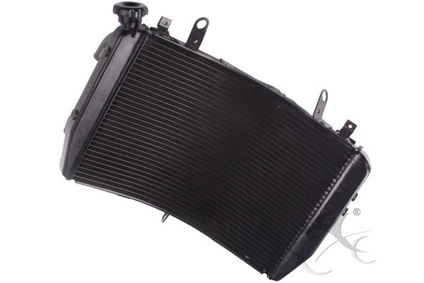Black Radiator Cooling Engine Cooler Fit For Yamaha Yzf R1 YZFR1 07-08 2007 2008