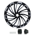 26" x 3.5" Front Wheel Rim &Single Disc Hub Fit For Harley Touring ABS 1997-2021