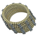 8 pcs Clutch Friction Plates For Yamaha WR250Z YZ250 WR450F YFZ450 YZ450F XV700