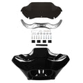 Inner & Outer Fairings 9.5'' Windshield Trim Fit For Harley Road Glide 1998-2013
