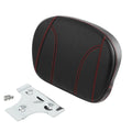 Red Stitching Sissy Bar Passenger Backrest Fit For Harley Touring Street Glide
