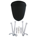 Rear Passenger Seat & Footpeg Footrest Bracket Fit For Suzuki GSXR1000 2005 2006