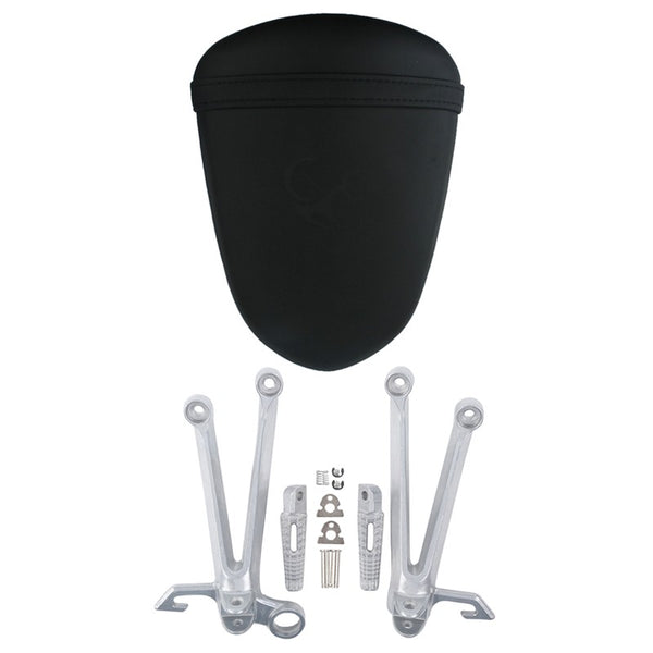 Rear Passenger Seat & Footpeg Footrest Bracket Fit For Suzuki GSXR1000 2005 2006