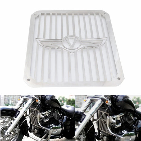 Stainless Radiator Grill Guard Cover For Kawasaki Vulcan VN400 VN800 1995-2006